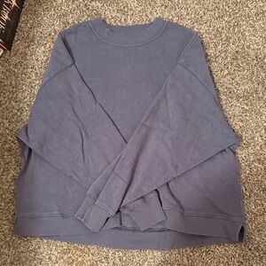 American Eagle Outfitters Blue Sweatshirt